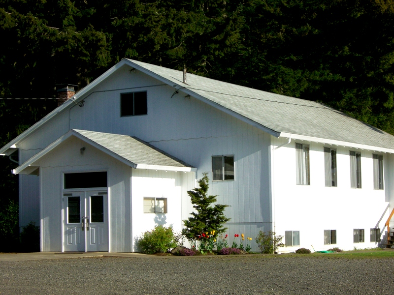 The Porter Mennonite church is in the foothills just west of Estacada.